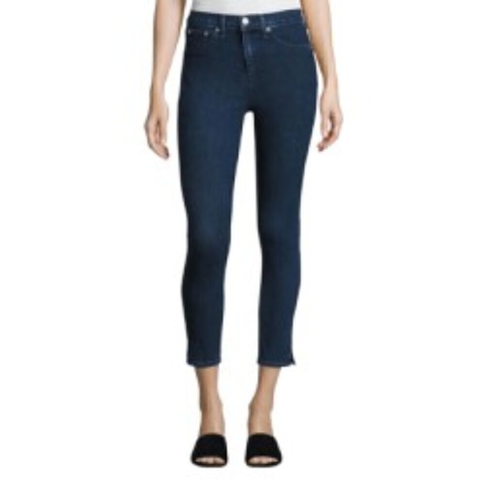 Rag & Bone 10in Capri Jeans in Dark Paz 27